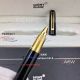 Perfect Replica Montblanc Gold Clip Black M Marc Rollerball Pen (6)_th.jpg